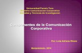 Componentes de comunicación corporativa