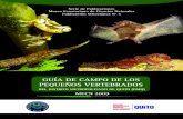 Mecn. 2009. guía de pequeños vertebrados del dmq.