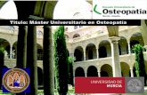 Feo Escuela Universitaria Osteopatia
