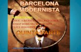 MODERNISTAS ARQUITECTOS BARCELONA 5 PRESENTACIÓN