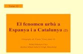 TEMA 12. Laciutat a Espanya i Catalunya (2). GEOGRAFIA 2n BATXILLERAT