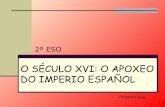 O Século XVI: O Apoxeo Do Imperio Español.