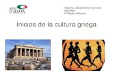 Inicios cultura griega