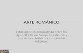 Imágenes y esquemas del arte románico.
