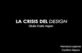 "La crisis del design" Giulio Carlo Argan