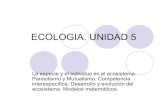 Unidad 5 ecologia