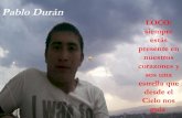 Homenaje a Pablo Durán