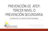 Prevención de  Accidentes de trabajo y Enfermedades Profesionales EPP