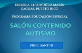 Presentacion  salon autismo