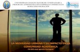 Presentación Variables Investigación Movilidad Urbana by Juan Ignacio Rodriguez