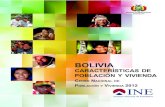 Resultados Censo de Población y Vivienda Bolivia 2012
