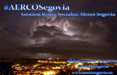 Aercosegovia. Meteo Segovia