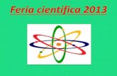 Feria científica 2013 douglas gomez