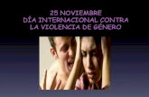 25N Día Internacional contra la Violencia de Género