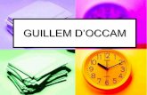 GUILLEM D'OCCAM