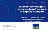 II Conferencia Automatización - Nuevas tecnologías, nuevos desafíos para el capital humano.