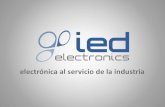 IED Electronics. Presentación de empresa (español)