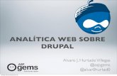 Analítica web sobre drupal
