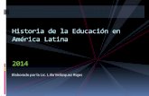 Historia de la educación en américa latina ok