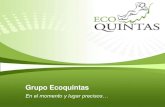 Propiedades en san carlos, Grupo Ecoquintas