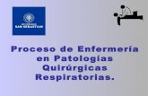 Patologias quirurgicas respiratorias.