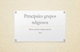 Principales grupos religiosos
