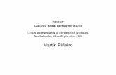 Diálogo 2008: Crisis Alimentaria y Territorios Rurales