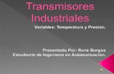 Transmisores industriales (temperatura y presion).