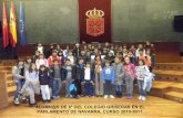 Visita al parlamento y a la Pamplona histórica