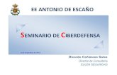 Eulen Seguridad- Seminario de Ciberdefensa - EE Antonio de Escaño - Armada Española - noviembre 2014
