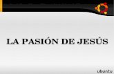 La pasión de jesús
