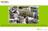 Educación Ambiental en la Red Natural de Aragoón