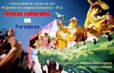 Fiestas Culturales en Paraguay
