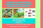Tres propuestas didácticas para la educacion preescolar en Costa Rica