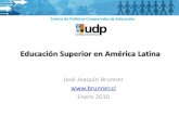 Educación Superior en América Latina - J. J. Bruner