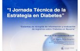 Sistemas de recogida de información y evaluación de registros sobre Diabetes en Navarra