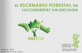 El escenario forestal de la Comunitat Valenciana