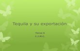Tequila y su exportación