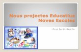 Nous projectes educatius noves escoles