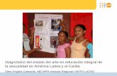Estado del Arte en la Educación Integral de la Sexualidad en América Latina. Dra. Virginia Camacho, UNFPA.