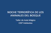 Noche TerroríFica De Los Animales Del Bosque
