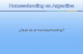 Homeschooling en argentina si se puede
