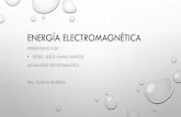 Energía electromagnética e impacto ambiental de las fuentes de energia