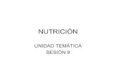 NUTRICIÓN-sesión 9
