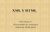 Diferencias entre XML y HTML