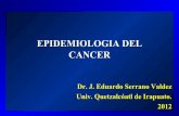 Epidemiologia del cancer 2012