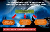ECONOMÍA REGIONAL DE LOS COSTES DE TRANSANCCION