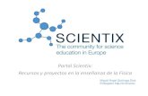 Scientix:  Recursos y proyectos en la enseñanza de la Física