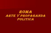 Roma arte y propaganda politica