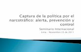 Captura de la política por el narcotráfico - la experiencia colombiana -Alfonso Valdivieso